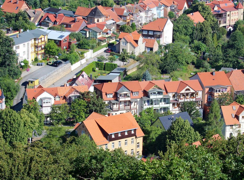 Pension Kurhausblick Bad Suderode Exterior foto